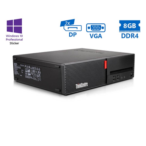 Lenovo M710s SFF i3-6100/8GB DDR4/500GB/No ODD/10P Grade A Refurbished PC Lenovo M710s SFF i3-6100/8GB DDR4/500GB/No ODD/10P Grade A Refurbished PC