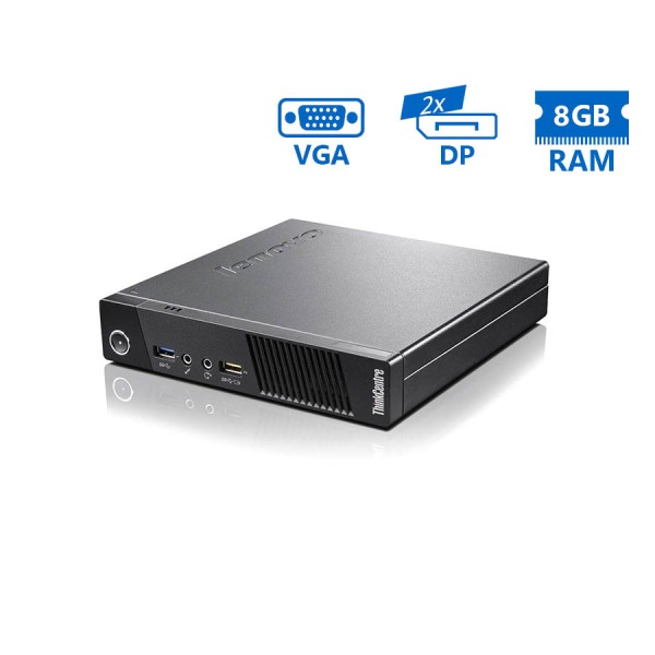 Lenovo ThinkCentre M83 Tiny i5-4570T/8GB DDR3/500GB/No ODD/8P Grade A Refurbished PC Lenovo ThinkCentre M83 Tiny i5-4570T/8GB DDR3/500GB/No ODD/8P Grade A Refurbished PC