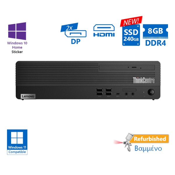 Lenovo M70s SFF i5-10500/8GB DDR4/240GB SSD New/No ODD/10H Grade A+ Refurbished PC Lenovo M70s SFF i5-10500/8GB DDR4/240GB SSD New/No ODD/10H Grade A+ Refurbished PC