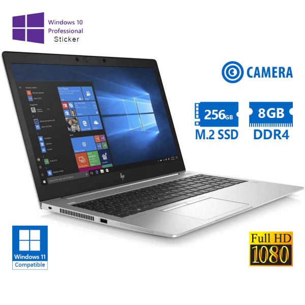HP (A-) EliteBook 850 G6 i5-8365U/15.6``FHD/8GB DDR4/256GB M.2 SSD/No ODD/Camera/10P Grade A- Refurb HP (A-) EliteBook 850 G6 i5-8365U/15.6``FHD/8GB DDR4/256GB M.2 SSD/No ODD/Camera/10P Grade A- Refurb