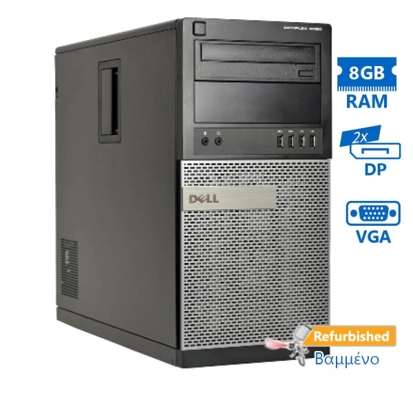 Dell 9020 Tower i5-4570/8GB DDR3/500GB/DVD/8H Grade A+ Refurbished PC Dell 9020 Tower i5-4570/8GB DDR3/500GB/DVD/8H Grade A+ Refurbished PC