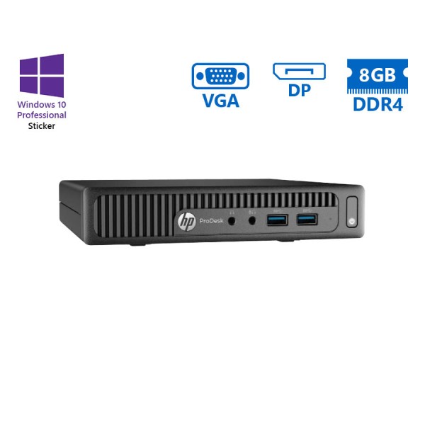 HP ProDesk 400G2 DM i5-6500T/8GB DDR4/500GB/No ODD/10P Grade A Refurbished PC HP ProDesk 400G2 DM i5-6500T/8GB DDR4/500GB/No ODD/10P Grade A Refurbished PC