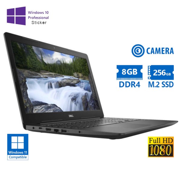 Dell (A-) Latitude 3590 i5-8250U/15.6``FHD/8GB DDR4/256GB M.2 SSD/No ODD/Camera/10P Grade A- Refurbi Dell (A-) Latitude 3590 i5-8250U/15.6``FHD/8GB DDR4/256GB M.2 SSD/No ODD/Camera/10P Grade A- Refurbi