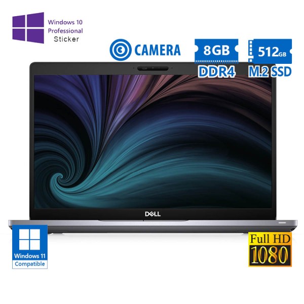 Dell Latitude 5510 i5-10310U/15.6``FHD/8GB DDR4/512GB M.2 SSD/No ODD/Camera/10P Grade A Refurbished Dell Latitude 5510 i5-10310U/15.6``FHD/8GB DDR4/512GB M.2 SSD/No ODD/Camera/10P Grade A Refurbished