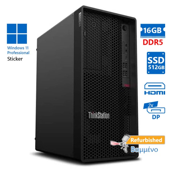 Lenovo ThinkStation P360 Tower i7-12700K/16GB DDR5/512GB SSD/No ODD/11P Grade A+ Workstation Refurbi Lenovo ThinkStation P360 Tower i7-12700K/16GB DDR5/512GB SSD/No ODD/11P Grade A+ Workstation Refurbi