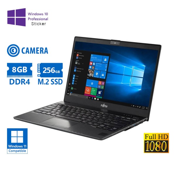 Fujitsu (Α-) LifeBook U938 i5-8250U/13.3``FHD/8GB DDR4/256GB M.2 SSD/No ODD/Camera/10P Grade A- Ref Fujitsu (Α-) LifeBook U938 i5-8250U/13.3``FHD/8GB DDR4/256GB M.2 SSD/No ODD/Camera/10P Grade A- Ref
