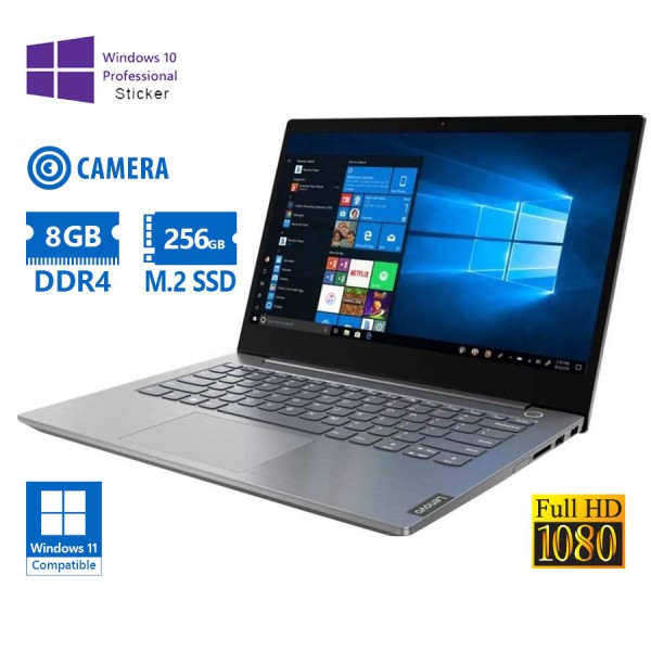 Lenovo (A-) ThinkBook 15-IIL i5-1035G1/15.6``FHD/8GB DDR4/256GB M.2 SSD/No ODD/Camera/10P Grade A- R Lenovo (A-) ThinkBook 15-IIL i5-1035G1/15.6``FHD/8GB DDR4/256GB M.2 SSD/No ODD/Camera/10P Grade A- R