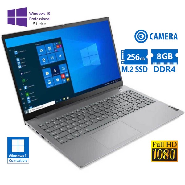 Lenovo (A-) ThinkBook 15 G2 ITL i5-1135G7/15.6``FHD/8GB DDR4/256GB M.2 SSD/No ODD/Camera/10P Grade A Lenovo (A-) ThinkBook 15 G2 ITL i5-1135G7/15.6``FHD/8GB DDR4/256GB M.2 SSD/No ODD/Camera/10P Grade A