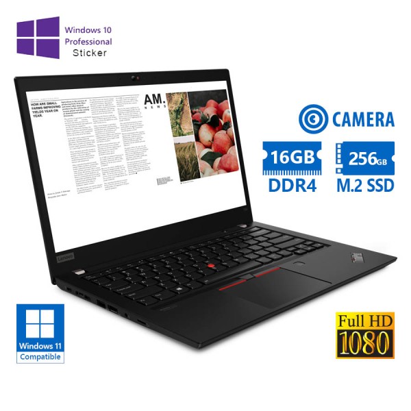 Lenovo (A-) ThinkPad T14 Gen 2I i5-1135G7/14”FHD/16GB DDR4/256GB M.2 SSD/No ODD/Camera/10P Grade A- Lenovo (A-) ThinkPad T14 Gen 2I i5-1135G7/14”FHD/16GB DDR4/256GB M.2 SSD/No ODD/Camera/10P Grade A-