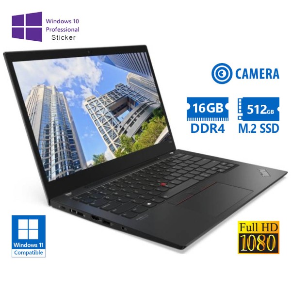Lenovo (A-) ThinkPad T14s Gen 2I i7-1165G7/14”FHD/16GB DDR4/512GB M.2 SSD/No ODD/Camera/10P Grade A- Lenovo (A-) ThinkPad T14s Gen 2I i7-1165G7/14”FHD/16GB DDR4/512GB M.2 SSD/No ODD/Camera/10P Grade A-