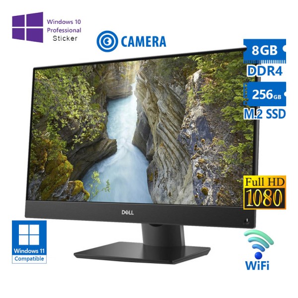 Dell OptiPlex 7460 WiFi AIO w/Monitor 23”FHD i5-8500/8GB DDR4/256GB M.2 SSD/DVD/Webcam/10P Grade A R Dell OptiPlex 7460 WiFi AIO w/Monitor 23”FHD i5-8500/8GB DDR4/256GB M.2 SSD/DVD/Webcam/10P Grade A R