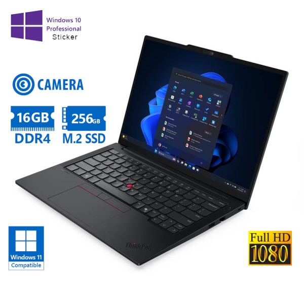 Lenovo ThinkPad E14 i5-10210U/14``FHD/16GB DDR4/256GB M.2 SSD/No ODD/Camera/10P Grade A Refurbished Lenovo ThinkPad E14 i5-10210U/14``FHD/16GB DDR4/256GB M.2 SSD/No ODD/Camera/10P Grade A Refurbished