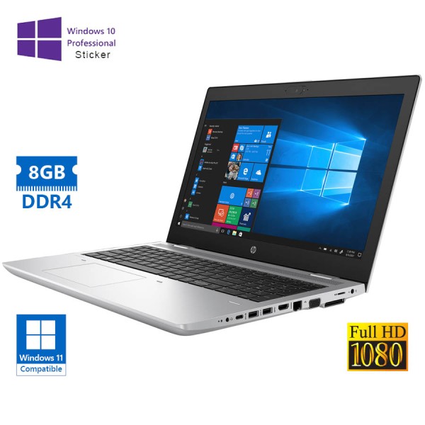 HP (B) ProBook 650 G4 i7-8650U/15.6”FHD/8GB DDR4/500GB/No ODD/10P Grade B Refurbished Laptop HP (B) ProBook 650 G4 i7-8650U/15.6”FHD/8GB DDR4/500GB/No ODD/10P Grade B Refurbished Laptop