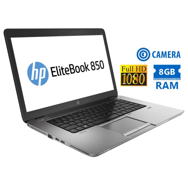 HP EliteBook 850 G2 i5-5300U/15.6``FHD/8GB DDR3/500GB/No ODD/Camera/8P Grade A Refurbished Laptop HP EliteBook 850 G2 i5-5300U/15.6``FHD/8GB DDR3/500GB/No ODD/Camera/8P Grade A Refurbished Laptop