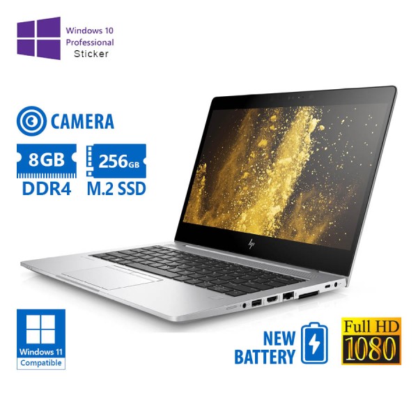 HP Elitebook 830 G5 i5-8350U/13.3``FHD/8GB DDR4/256GB M.2 SSD/No ODD/Camera/New Battery/10P Grade A HP Elitebook 830 G5 i5-8350U/13.3``FHD/8GB DDR4/256GB M.2 SSD/No ODD/Camera/New Battery/10P Grade A