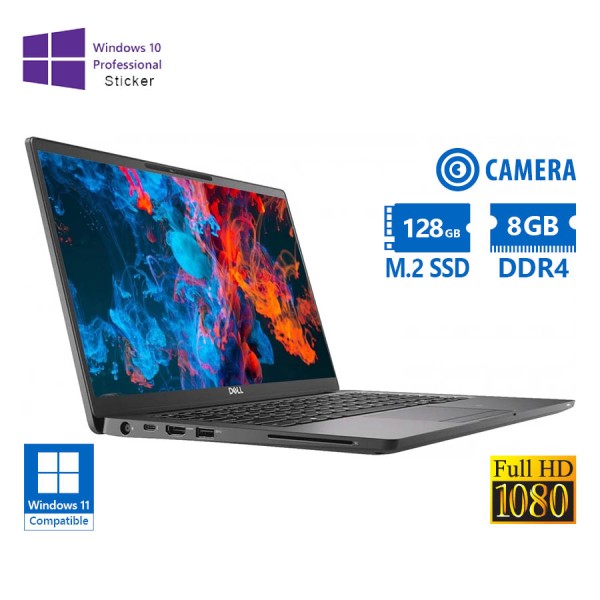 Dell (B) Latitude 7400 i5-8265U/14``FHD/8GB DDR4/128GB M.2 SSD/No ODD/Camera/10P Grade B Refurbished Dell (B) Latitude 7400 i5-8265U/14``FHD/8GB DDR4/128GB M.2 SSD/No ODD/Camera/10P Grade B Refurbished