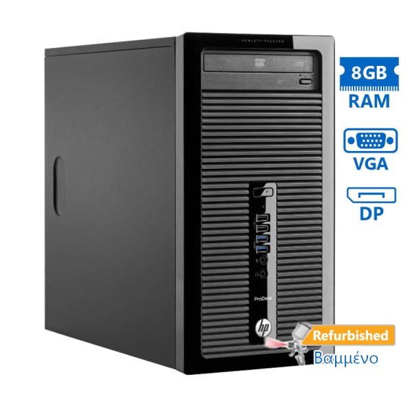 HP 400G1 Tower i5-4570/8GB DDR3/500GB/DVD/8P Grade A+ Refurbished PC HP 400G1 Tower i5-4570/8GB DDR3/500GB/DVD/8P Grade A+ Refurbished PC