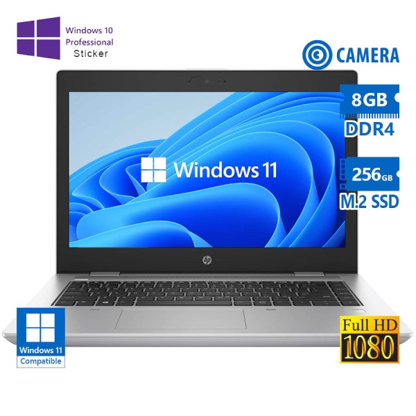 HP ProBook 640 G5 i5-8365U/14``FHD/8GB DDR4/256GB M.2 SSD/No ODD/Camera/10P Grade A Refurbished Lapt HP ProBook 640 G5 i5-8365U/14``FHD/8GB DDR4/256GB M.2 SSD/No ODD/Camera/10P Grade A Refurbished Lapt