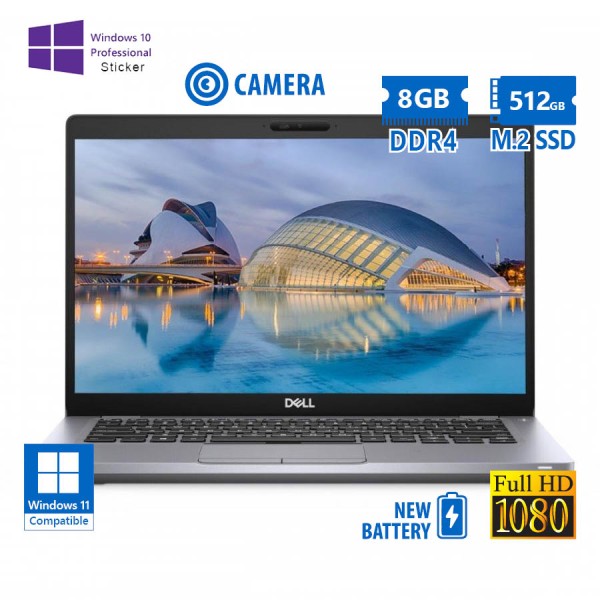 Dell Latitude 5410 i5-10310U/14``FHD/8GB DDR4/512GB M.2 SSD/No ODD/Camera/New Battery/10P Grade A Re Dell Latitude 5410 i5-10310U/14``FHD/8GB DDR4/512GB M.2 SSD/No ODD/Camera/New Battery/10P Grade A Re
