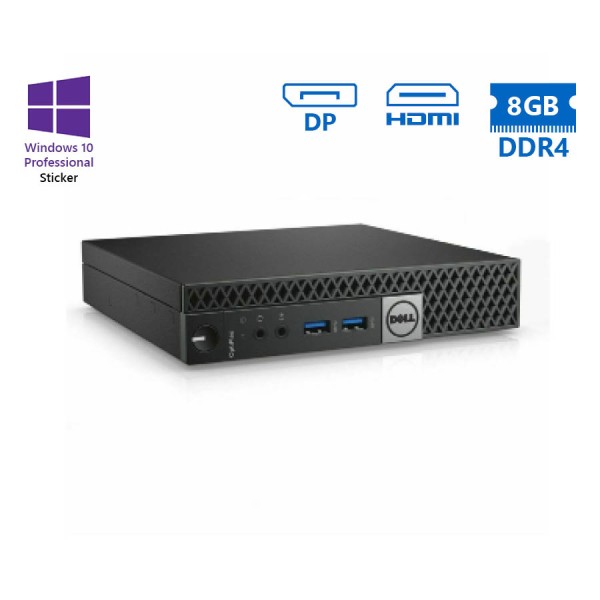 Dell (A-) Optiplex 5050 DM i5-6500T/8GB DDR4/500GB/No ODD/10P Grade A- Refurbished PC Dell (A-) Optiplex 5050 DM i5-6500T/8GB DDR4/500GB/No ODD/10P Grade A- Refurbished PC
