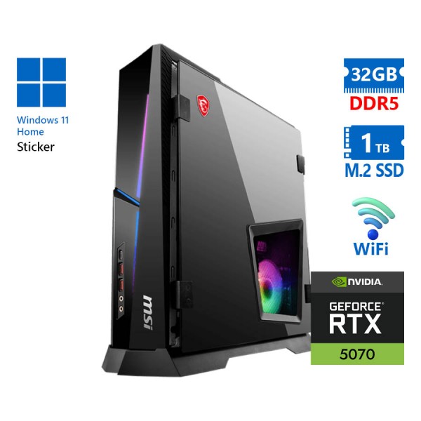 MSI Gaming MPG B860 Trindent AS AI 2ND (MS-B944) Mini Tower WiFi Ultra 7 265F/32GB DDR5/1TB M.2 SSD/