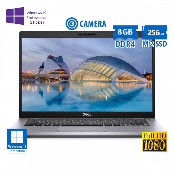 Dell (A-) Latitude 5410 i5-10210U/14``FHD/8GB DDR4/256GB M.2 SSD/No ODD/Camera/10P Grade A- Refurbis Dell (A-) Latitude 5410 i5-10210U/14``FHD/8GB DDR4/256GB M.2 SSD/No ODD/Camera/10P Grade A- Refurbis