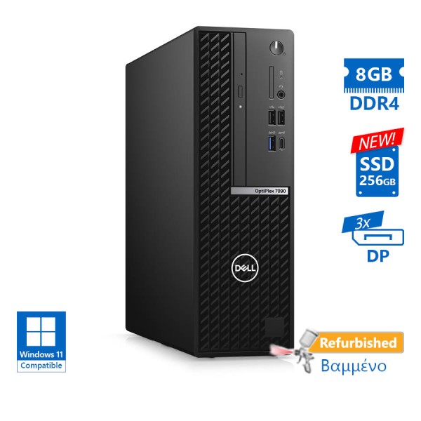 Dell 7090 SFF i5-10505/8GB DDR4/256GB SSD New/No ODD/Grade A+ Refurbished PC Dell 7090 SFF i5-10505/8GB DDR4/256GB SSD New/No ODD/Grade A+ Refurbished PC