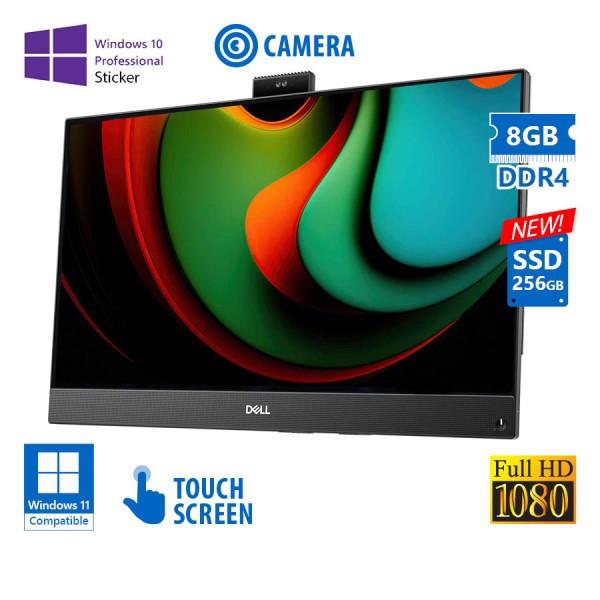 Dell OptiPlex 5490 AIO w/Touchscreen 23.8``FHD/i5-10500T/8GB DDR4/256GB SSD New/No Stand/No ODD/Webc Dell OptiPlex 5490 AIO w/Touchscreen 23.8``FHD/i5-10500T/8GB DDR4/256GB SSD New/No Stand/No ODD/Webc