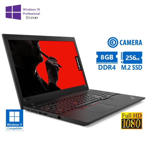 Lenovo (A-) ThinkPad L590 i5-8365U/15.6``FHD/8GB DDR4/256GB M.2 SSD/No ODD/Camera/10P Grade A- Refur Lenovo (A-) ThinkPad L590 i5-8365U/15.6``FHD/8GB DDR4/256GB M.2 SSD/No ODD/Camera/10P Grade A- Refur