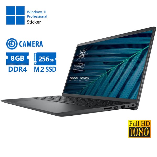 Dell (A-) Vostro 15-3510 i5-1135G7/15.6``FHD/8GB DDR4/256GB M.2 SSD/No ODD/Camera/11P Grade A- Refur