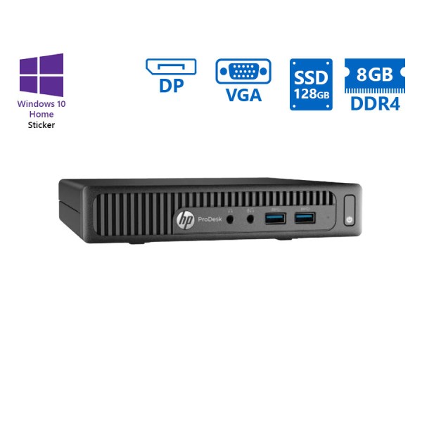 HP ProDesk 400G2 DM i5-6500T/8GB DDR4/128GB SSD/No ODD/10H Grade A Refurbished PC HP ProDesk 400G2 DM i5-6500T/8GB DDR4/128GB SSD/No ODD/10H Grade A Refurbished PC