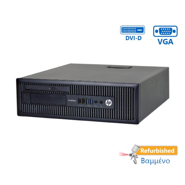 HP 400G1 SFF i3-4130/4GB DDR3/320GB/DVD/8P Grade A+ Refurbished PC HP 400G1 SFF i3-4130/4GB DDR3/320GB/DVD/8P Grade A+ Refurbished PC