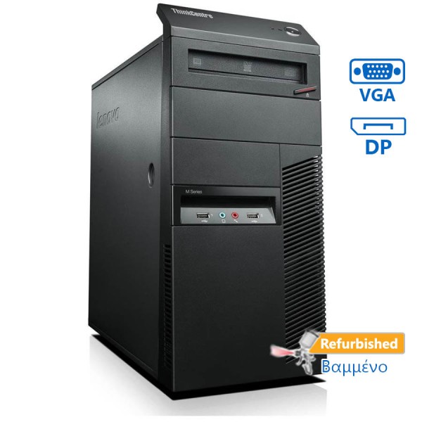 Lenovo M82 Tower i5-3550/4GB DDR3/500GB/DVD/Grade A+ Refurbished PC Lenovo M82 Tower i5-3550/4GB DDR3/500GB/DVD/Grade A+ Refurbished PC