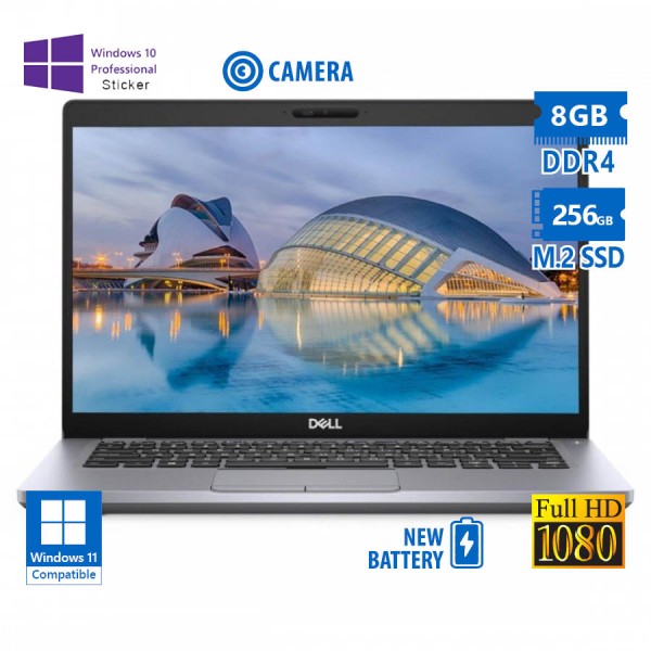 Dell (A-) Latitude 5410 i5-10310U/14``FHD/8GB DDR4/256GB M.2 SSD/No ODD/Camera/New Battery/10P Grade Dell (A-) Latitude 5410 i5-10310U/14``FHD/8GB DDR4/256GB M.2 SSD/No ODD/Camera/New Battery/10P Grade