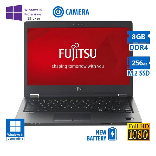 Fujitsu LifeBook U748 i5-8250U/14``FHD/8GB DDR4/256GB M.2 SSD/No ODD/Camera/New Battery/10P Grade A Fujitsu LifeBook U748 i5-8250U/14``FHD/8GB DDR4/256GB M.2 SSD/No ODD/Camera/New Battery/10P Grade A