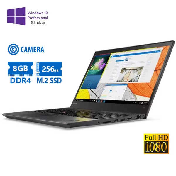 Lenovo (A-) ThinkPad T570 i5-7200U/15.6``FHD/8GB DDR4/256GB M.2 SSD/No ODD/Camera/10P Grade A- Refur Lenovo (A-) ThinkPad T570 i5-7200U/15.6``FHD/8GB DDR4/256GB M.2 SSD/No ODD/Camera/10P Grade A- Refur