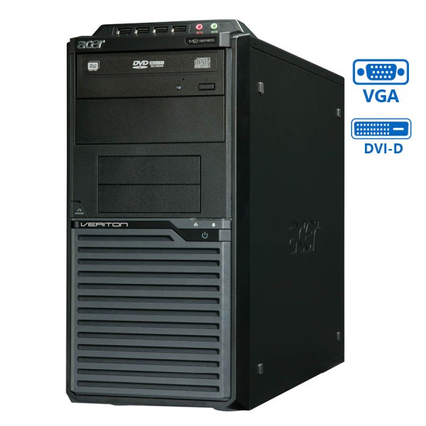 Acer Veriton M2611G Tower i5-3570T/4GB DDR3/250GB/DVD/8P Grade A Refurbished PC