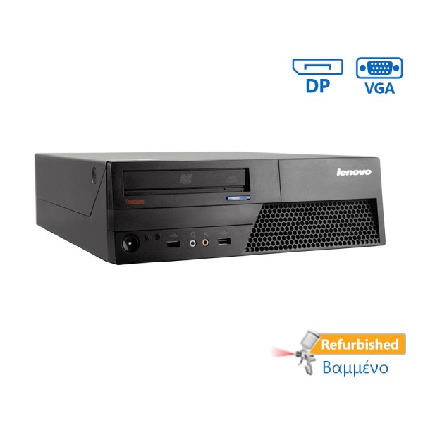 Lenovo M58 SFF C2D-E8400/4GB DDR3/250GB/DVD/7P Grade A+ Refurbished PC