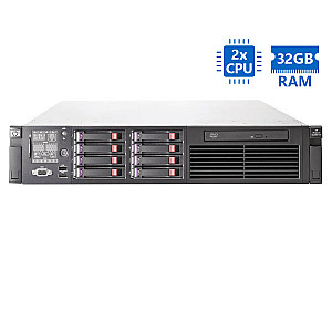 Refurbished Server HP DL380 G7 R2U 2xE5649/32GB DDR3/No HDD/8xSFF/2xPSU/DVD/P410i-256MB