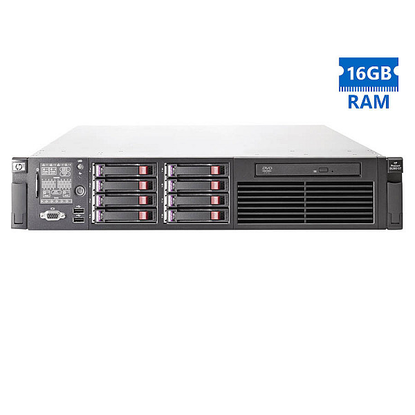 Refurbished Server HP DL380 G7 R2U X5670/16GB DDR3/No HDD/8xSFF/2xPSU/DVD/P410i-512MB