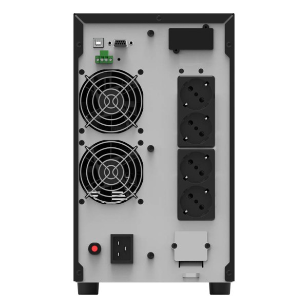 UPS ONLINE 3KVA/2400W LCD Echo Pro UPOL-OL300EP-CG01B UPS ONLINE 3KVA/2400W LCD Echo Pro UPOL-OL300EP-CG01B