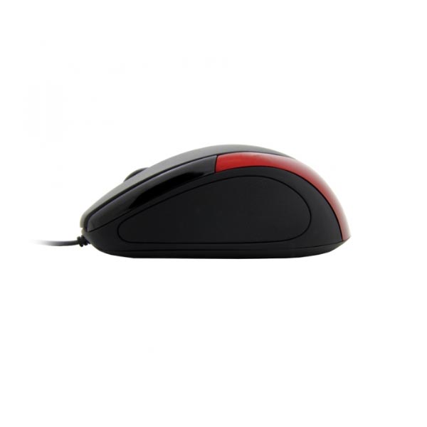 Ενσύρματο Ποντίκι Business series 3D μαύρο/κόκκινο EM102R