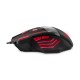 Wolf Gaming mouse ενσύρματο μαύρο/κόκκινο 7 Keys 2400dpi EGM201R