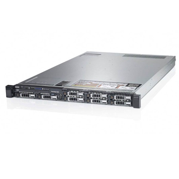 Refurbished Server Dell Poweredge R620 R1U 2xE5-2630v2/32GB DDR3/2x900GB SAS 10K/8xSFF/2xPSU/No ODD/