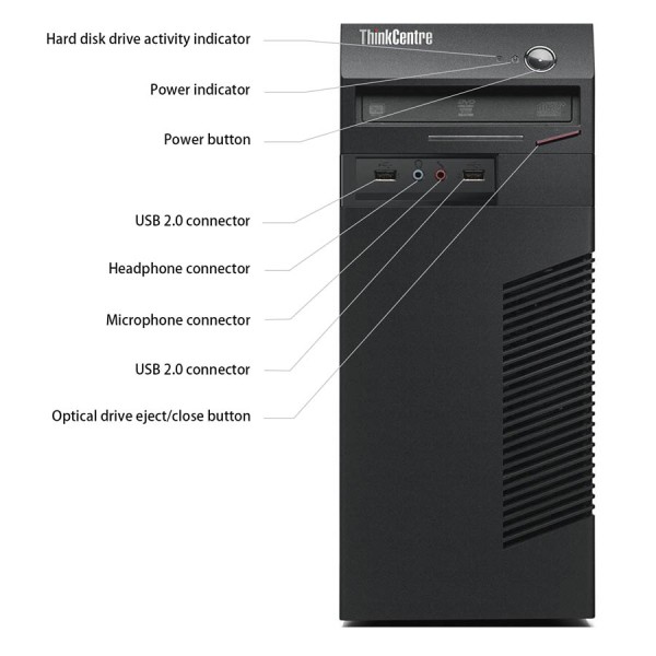 Lenovo M73 Tower i3-4150/4GB DDR3/250GB/DVD/7P Grade A+ Refurbished PC