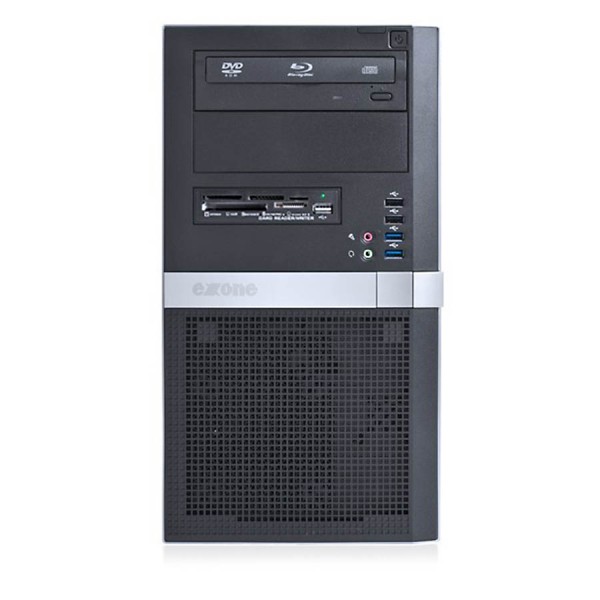 OEM Extra Tower Xeon E-2124(4-Cores)/16GB DDR4/256GB M.2 SSD/Nvidia 2GB/DVD/10P Grade A+ Workstation