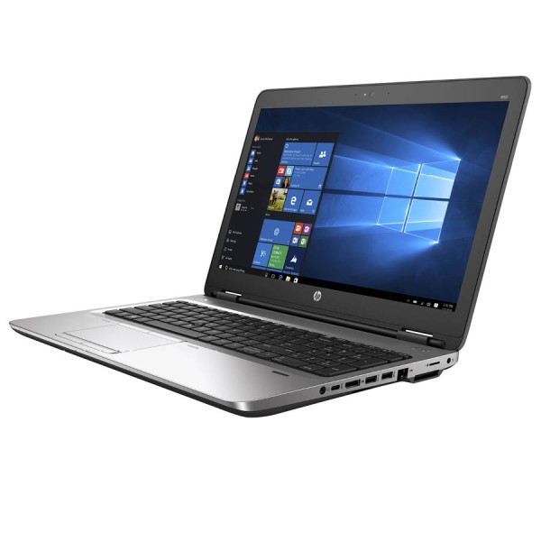 HP ProBook 650G2 i5-6200U/15.6”FHD/4GB DDR4/128GB M.2 SSD/DVD/Camera/No BAT/10P Grade B Refurbished