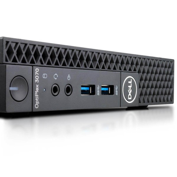 Dell 3070 DM WiFi i5-9500T/8GB DDR4/256GB M.2 SSD/No ODD/10P Grade A Refurbished PC