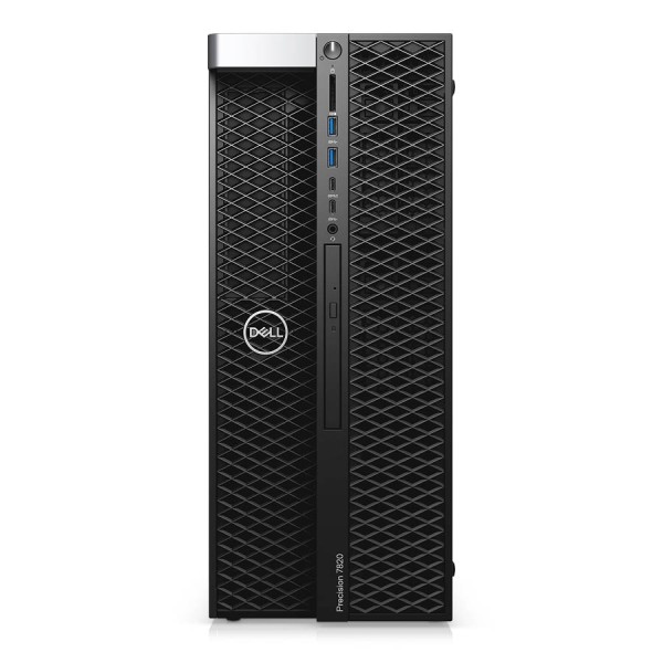 Dell Precision 7820 Tower Xeon Gold 6134(8-Cores)/64GB DDR4/512GB SSD/ATI 2GB/DVD/10P Grade A+ Works