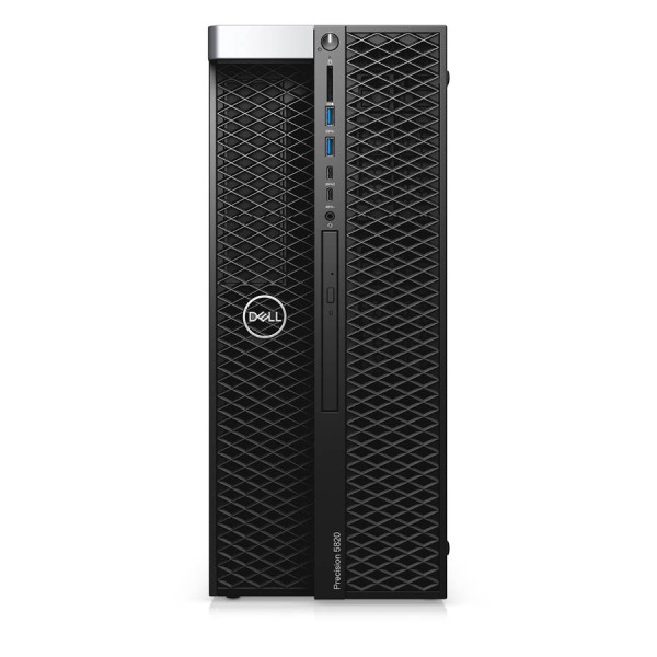 Dell Precision 5820 Tower Xeon W-2225(4-Cores)/32GB DDR4/512GB M.2 SSD/Nvidia 5GB/No ODD/10P Grade A